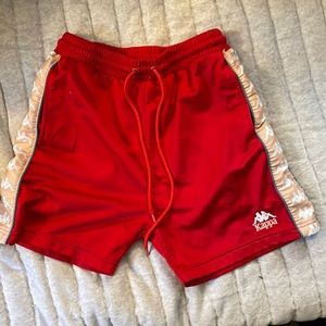 Kappa medium red shorts